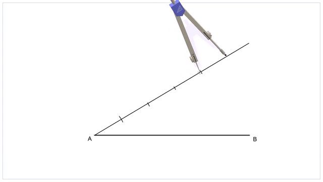 Dividir un Segmento en Partes Iguales (Trazados Básicos Dibujo Técnico). смотреть онлайн
