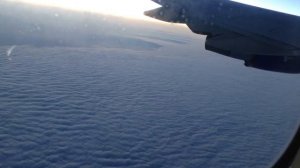 Вид из окна самолета.