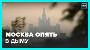 Смог и запах гари вернулись в Москву - Москва 24