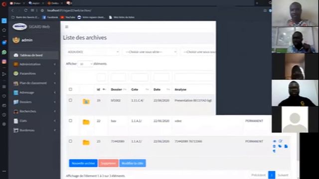 Cas d'usage GED/SAE : PRESENTATION DU LOGICIEL SIGARD MADE IN BURKINA FASO