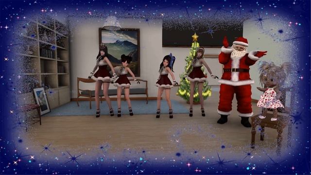 Встреча с Дедом Морозом! ( iClone 8 , Character Creator 4.3) смотреть онлайн