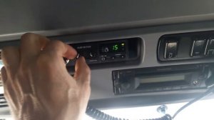 Монтаж радиостанции в автомобиль.