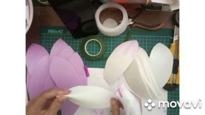 Бесплатный МК  Простой цветок из изолона