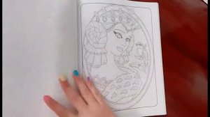 50 Splendid Princesses Coloring Book Flip Through [Kameliya Angelkova]