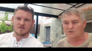 Красивый навес из поликарбоната "бронза", во дворе стало уютней, дом красивей, под навесом прохладн