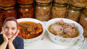 Готовлю один раз и месяц отдыхаю. Домашние КОНСЕРВЫ. Гуляш в банке и Тушёнка, цыганка готовит.