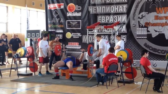 Дмитрий Костин, жим лежа 2
