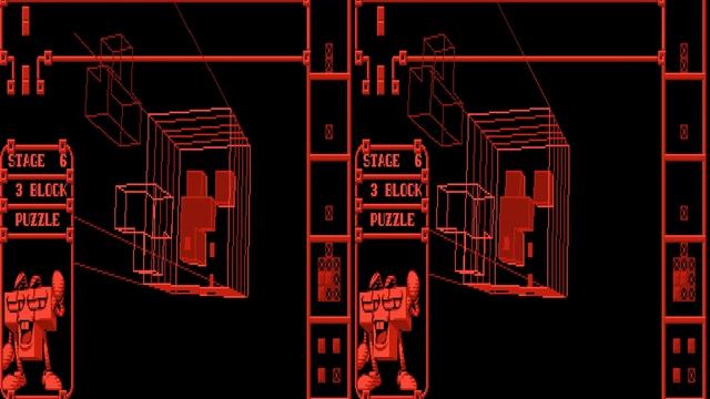 Virtual Boy Longplay [19] 3D-Tetris (3D) (US)