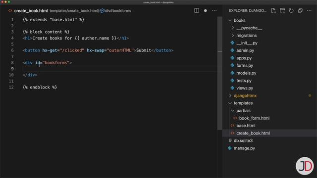 Django Dynamic Forms Tutorial with Htmx