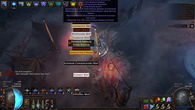 Path of Exile, Simulacrum Wave 29-30. Hexblast Crit Occultist. смотреть онлайн