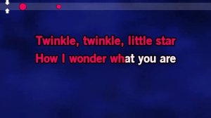 Twinkle, Twinkle, Little Star | Сияй, сияй, маленькая звёздочка | Караоке +