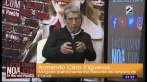 Armando Caro Figueroa pidió la suspensión de la Convención