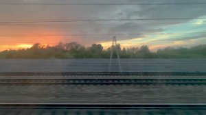 РЖД. Россия из окна поезда. RUSSIAN RAILWAYS. Russia from the train window.