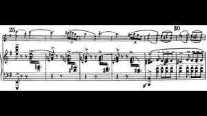 Karol Szymanowski - Nocturne and Tarantella for Violin and Piano (Score Video)