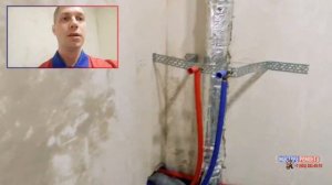 Монтаж душевого трапа. Пристенный внутрипольный монтаж.