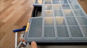 Практичный кейс - органайзер, для мелочевки и метизов, крепежа.