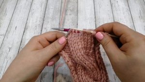 Секрет идеальной косы, жгута спицами. #вязание_спицами #мкдляначинающих #узорыспицами #knitting