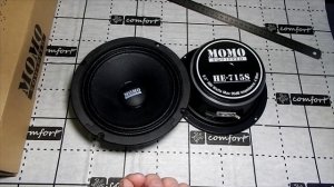 Обзор эстрадных динамиков Momo HE-715S. Автозвук своими руками