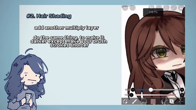 — [] How I Edit Hair || hair tut || ‼️ MUST GIVE CREDIT‼️ ||1k+ special || IbisPaintX [] — смотреть онлайн