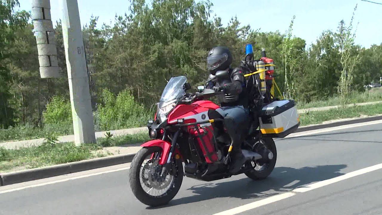 Мотопатруль МЧС: пожарные «байкеры» приступили к патрулированию в Казани