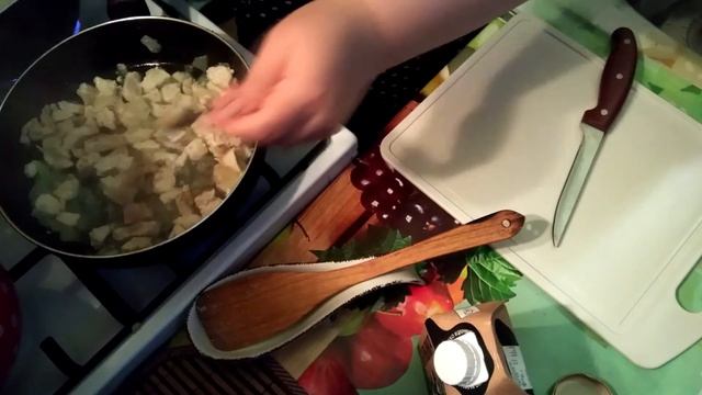Быстрый ужин. Quick dinner.
