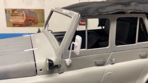Уаз 469 как установить дворники🤔 uaz 469 scheibenwischer einbauen 1:8 RC
