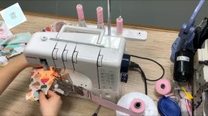 Как сшить слип для куклы с применением окантовывателя by@lova_vogue