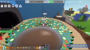Убил босса улитку в симуляторе пчеловода Roblox