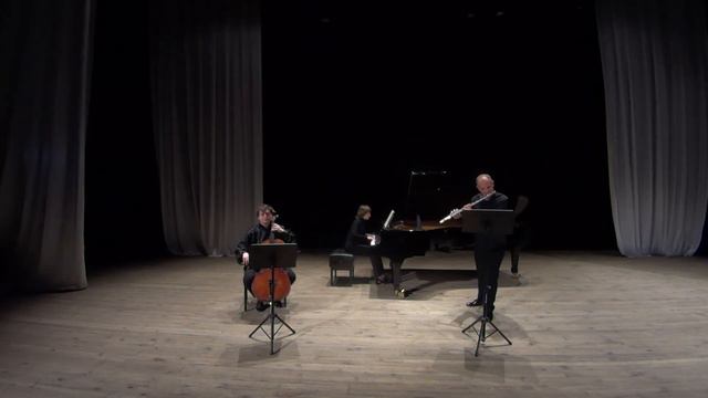 J.S.Bach Flute Sonata in E minor Part 3 смотреть онлайн