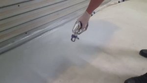ОКРАШИВАНИЕ БЕТОННОГО ПОЛА. АКРИЛОВАЯ КРАСКА