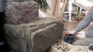 Имитация Камня Своими Руками. Мастер-класс.Техника №2. Stone imitation