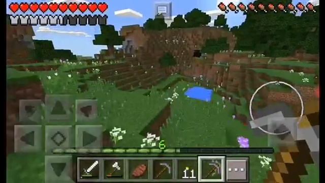 Прохождение Майнкрафта на Телефоне! Строим дом Мечты! 2