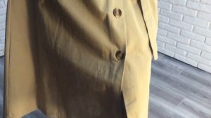 Бежевая юбка с пуговицами Nadya | Показ женской одежды от интернет-магазина "NADYA"