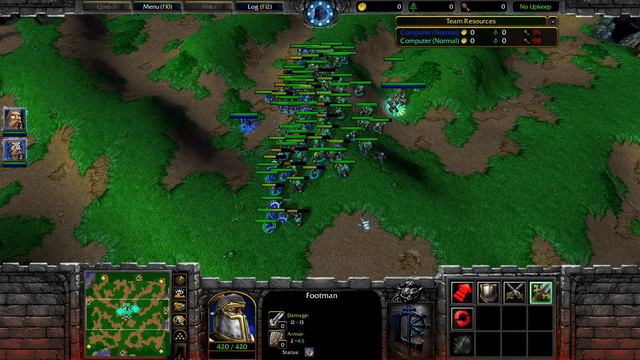 Footman vs Grunt full case comparision| | Human vs Orc | FHD 1080P | Warcraft III 1.29 смотреть онлайн