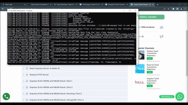 MERN Stack CRUD App Part 5 | Database Setup | React | Full Stack Tamil Tutorial