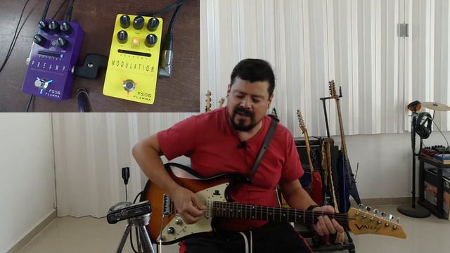 Prueba Reseña del Pedal de Modulacion Flamma Modulation FS05 смотреть онлайн
