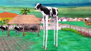जादुई लंबे पैर गाय Magical Long Legs Cow Funny Hindi Comedy Video