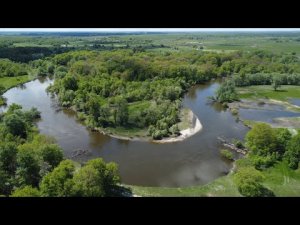 Съёмки с квадрокоптера DJI Mini 2 окрестностей Борисоглебска. Река Хопёр