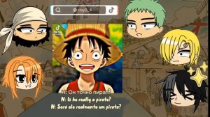 One piece react to... //First Mugiwaras react to...//3 part/ RU/ENG/PT