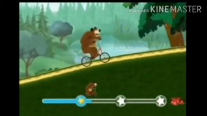 Мишка едет на велике #мем #папинпорш