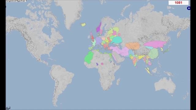 Изменение границы мира