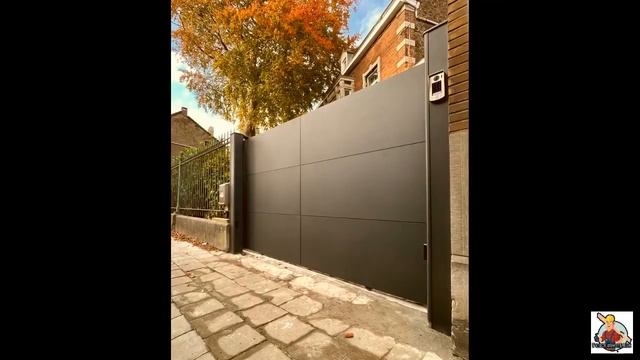 Откатные ворота/Дизайнерские откатные ворота/Откатные ворота своими руками/У соседей лучше/ смотреть онлайн