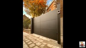 Откатные ворота/Дизайнерские откатные ворота/Откатные ворота своими руками/У соседей лучше/