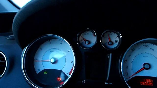 Пежо 408 прогрев двигателя при -18 гр.