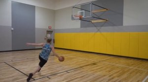 5'10" 10ft Two Hand Dribble dunk! with HANG!! -  #367 Dunk Journey 2.0 #DunkLife