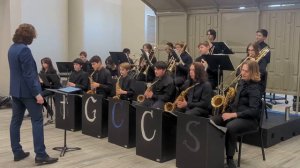 GCCS Jazz Band at Fine Arts Night