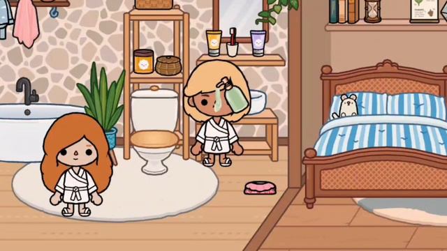 Ночёвка с подругой // Тока бока 💕 смотреть онлайн