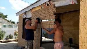 Стройка ВЕРАНДЫ-Часть 5 // ФАСАД...УТЕПЛЕНИЕ..