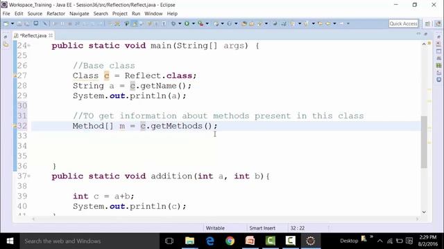 Practical Examples Of Reflection API | Java Video Based Training | Learn Java Online | H2K Infosys