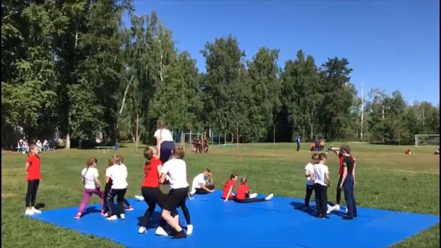 Работа стантов. Лето 2021. Смена в лагере "Кристал". смотреть онлайн